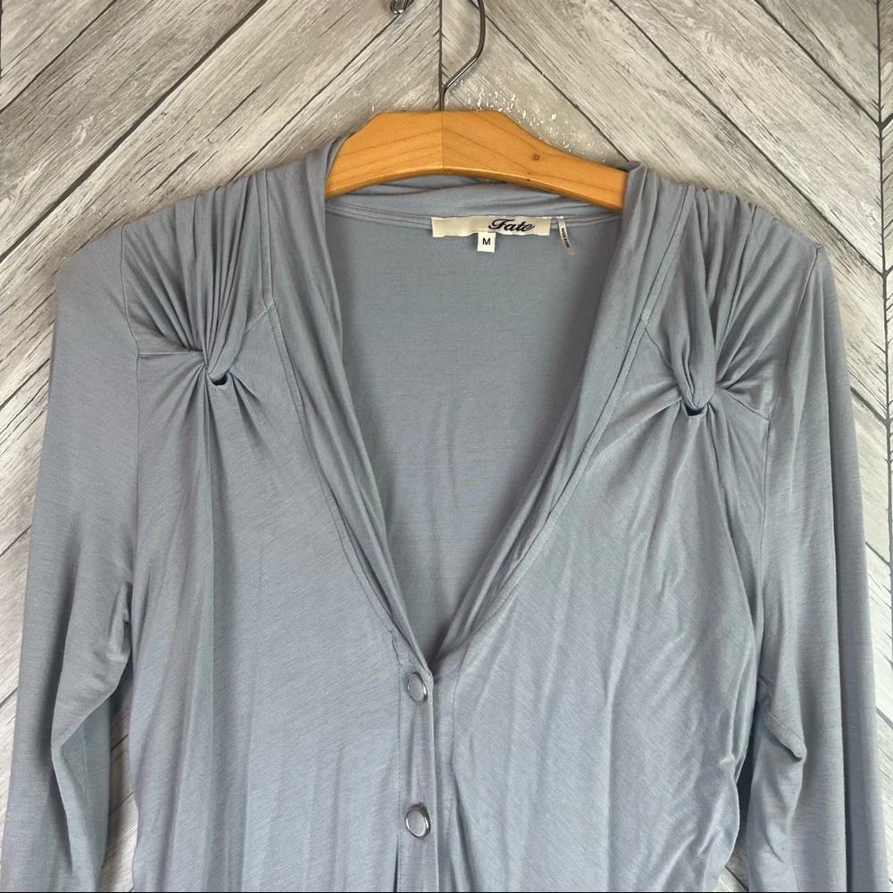 Fate Ruched Cardigan - Picture 2 of 9